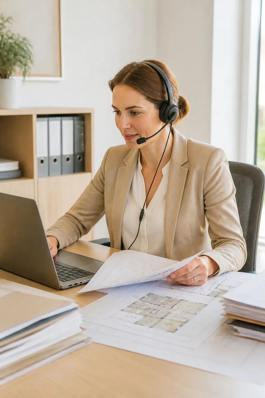 Conseillere du cabinet d expertise au telephone